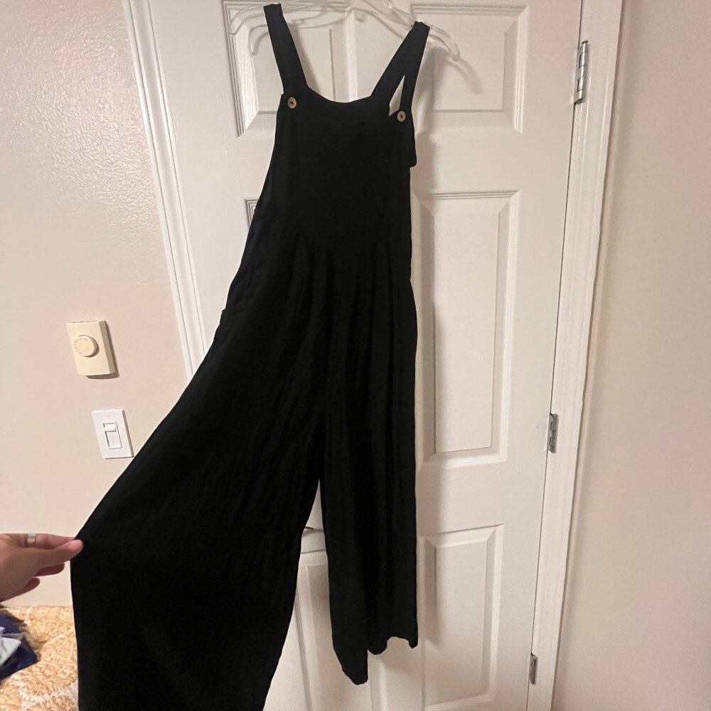 Black Wide Leg Jumpsuit